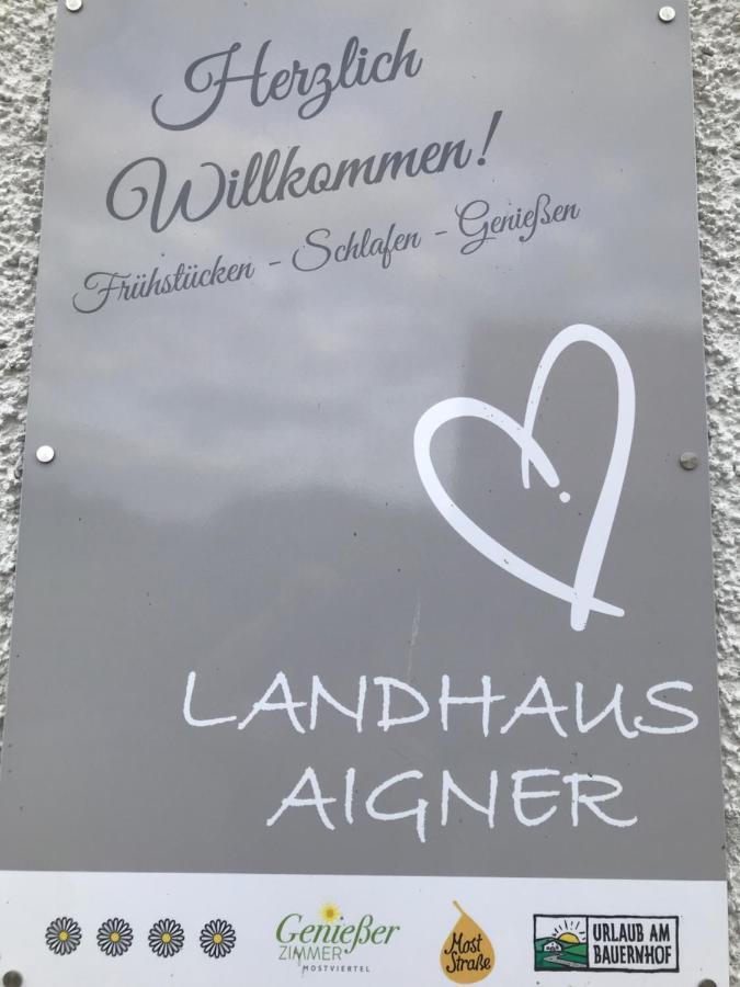 Landhaus Aigner Allhartsberg Exterior photo